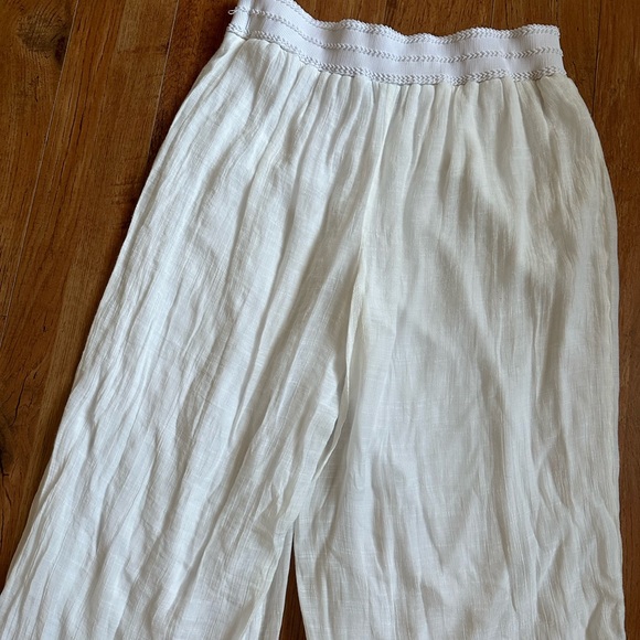 Wide leg flowy white pants - Picture 14 of 14